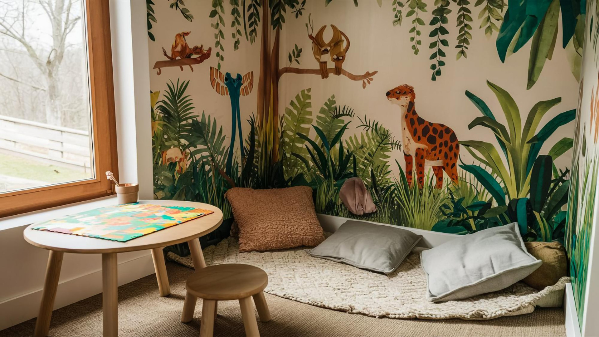 Papier peint jungle pour enfant : les nouveaux design !